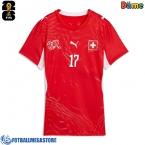 Fotballdrakt Dame Sveits Ruben Vargas #17 Hjemmedrakt VM 2026 Kortermet